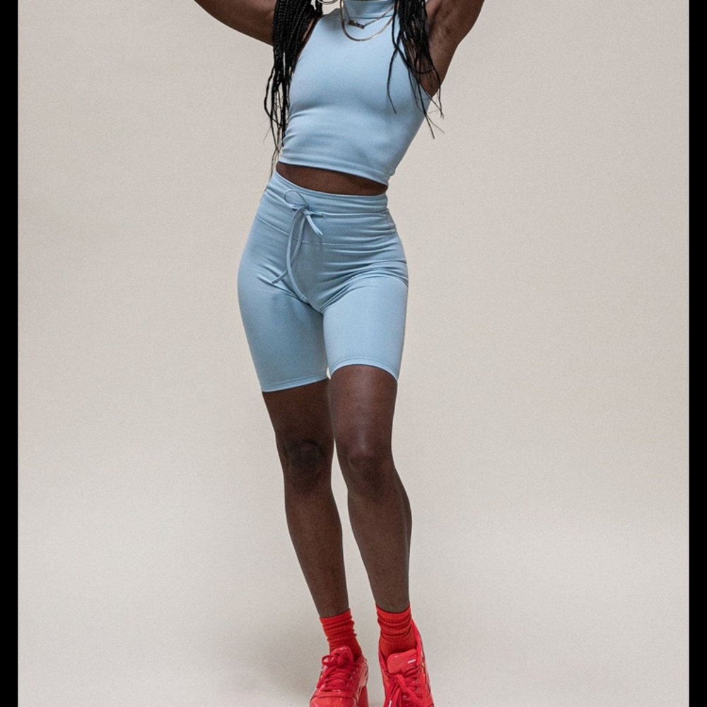 Girlfriend Collective Drawstring Bike Short